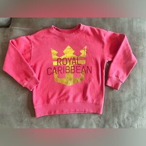 Girl size Small Royal Caribbean sweater